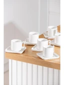 Acar Pure Royal 6 Kişilik Çay-Nescafe Fincanı Takımı SCT-05415 - 1