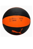 Puma Turuncu-Siyah Suni Deri Unisex Basketbol Topu - 2