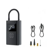 Coofbe 12V Led Işıklı Kablolu Ve Kablosuz Araç Lastik Şişirme Pompası Lastik Şişirme Kompresör Pompası - 1