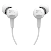 JBL C100SI Kulaklık Kulak İçi Mikrofonlu Beyaz - 1