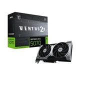 Msi GeForce RTX5070 12G VENTUS 2X OC 12GB GDDR7 192 Bit DLSS 4 Ekran Kartı - 1
