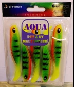 Remixon Curvy Shad 10,5 cm 9 gr 5'li Paket Suni Silikon Balık Yem - Turna Levrek Silikonu  03 - 1
