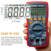 Astroai Dijital Multimetre 4000 Counts Test Cihazi DT132A - 8