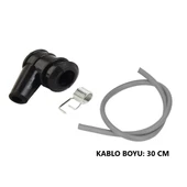 Kmtmak Motorlu Testere Motorlu Tırpan Buji Kepi Teli Kablosu Set 30 Cm thumbnail 1