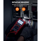 Astroai Dijital Multimetre TRMS 4000 Counts Test Cihazi M4KOR - 6