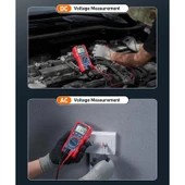 Astroai Dijital Multimetre TRMS 4000 Counts Test Cihazi M4KOR - 5