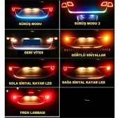 Renault Fluence Bagaj Altı Kayan Led Rgb Silikon Su Geçirmez - 4