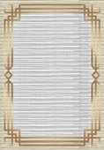 Makinede Yıkanabilir Leke Tutmaz  Gold Dot Keçe Kaymaz Taban Salon Saçaksız Halı B1265  GOLD 160 x 230 - 2