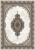 Makinede Yıkanabilir Leke Tutmaz  Kahverengi Deko Deri Kaymaz Taban Göbekli Salon Saçaksız Halı E4150  KAHVERENGİ 100 x 300 - 2