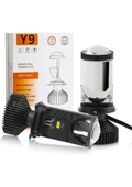 Carub Y9 H4 Bi-Xenon Mercekli Ampul Süper Beyaz 36-50W/5000-8000LM/6000K - 1