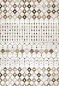 Makinede Yıkanabilir Leke Tutmaz  Kahverengi Deko Deri Kaymaz Taban İskandinav Salon Saçaksız Halı A153  KAHVERENGİ 120 x 180 - 2