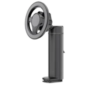 Coofbe Magsafe Uyumlu Ayarlanabilir Klıpsli Masaüstü Telefon Tutucu Masa Dolap Araç İçin Telefon Standı - 1