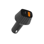 PDAteknoloji Yetty 38W USB + PD 3.0A Hızlı Araç Şarj Aleti Siyah YC-10 (Yerli Üretim) thumbnail 1