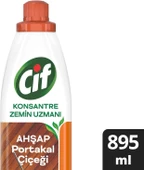 Cif Konsantre Zemin Uzmanı Ahşap ve Laminant Parke için Yüzey Temizleyici Portakal Çiçeği 895ml - 2