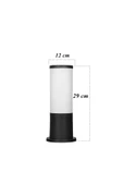 Ucuz Geldi Kule Kısa 29 Cm Set Üstü Bahçe Lambası Zita Dış Mekan Bahçe Aydınlatma Armatürü 220V E27 Duy Ip54 - 3