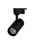 Coral Light Mini Ray Spot Sylvania Gu-10 Led Ampullü Spot Lamba 6500k Siyah Kasa Beyaz Işık - 1
