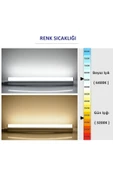 Ucuz Geldi Mutfak Tezgah Altı Aydınlatma Led Bant Armatür 15w 87,5 Cm Gün Işığı 220v Mutfak Led Tezgah Işığı - 6