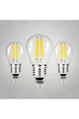 Ucuz Geldi 6 Watt Mini Top Ampul Led Filament G45 Şeffaf Cam Rustik Ampul E27 Duy 3000k Gün Işığı 3 Adet - 1