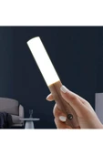 Ucuz Geldi Sensörlü Şarjlı Led Aplik Mıknatıslı Ahşap Renk Cata Kumru Gün Işığı Led Aplik Type-C Duvar Lambası thumbnail 2