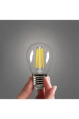 Ucuz Geldi 6 Watt Mini Top Ampul Led Filament G45 Şeffaf Cam Rustik Ampul E27 Duy 3000k Gün Işığı 3 Adet - 2