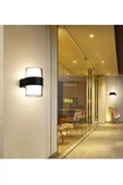 Coral Light Silindir Led Aplik 12 Watt Gün Işığı 3200k Iç Mekan Ve Dış Mekan Cata Bora Led Aplik Ip54 - 4