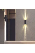 Ucuz Geldi Çiftli Çağlayan Aplik IP54 Dış Mekan Zita Gün Işığı Bahçe Aydınlatma Duvar Apliği + 2 Led Ampul - 1