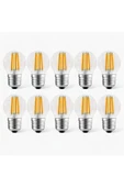 Ucuz Geldi 6 Watt Mini Top Ampul Led Filament G45 Şeffaf Cam Rustik Ampul E27 Duy 3000k Gün Işığı 10 Adet - 8