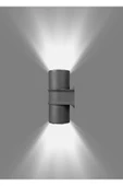 Ucuz Geldi Çiftli Çağlayan Aplik IP54 Dış Mekan Zita Beyaz Işık Bahçe Aydınlatma Duvar Apliği + 2 Led Ampul - 1