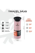 MADMUGS Travel Mug Termos Bardak 0.47 lt Rose Quartz - 1