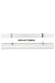 Ucuz Geldi Mutfak Tezgah Altı Aydınlatma Led Bant Armatür 15w 87,5 Cm Gün Işığı 220v Mutfak Led Tezgah Işığı - 7
