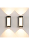 Ucuz Geldi Dekoratif 3 Yönlü Led Aydınlatma 9w 3200K Gün Işığı İç ve Dış Mekan Cata Lara Led Aplik - 6