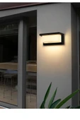 Ucuz Geldi Bahçe Aydınlatması Led Işık 12w Gün Işığı 3000k Zita Ultra Şapkalı Bahçe Duvar Aplik Su Geçirmez - 6