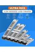 Coral Light Ultra Slim Sessiz Şerit Led Trafosu Metal Kasa 12v 12,5 Amper Led Trafo Adaptör thumbnail 3
