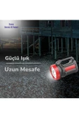 Ucuz Geldi Şarjlı Gemici El Feneri Güçlü Led Işık Kamp Lambası Cata Soma Power Led El Feneri - 4