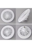 Ucuz Geldi 42 Watt Vantilatör 3 Kademe Hız Dimlenebilir 3 Renk Led Işıklı Cata Poyraz Kumandalı Fan Led Ampul - 3