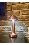 Ucuz Geldi Şarjlı Masa Lambası Dimmerli Dekoratif Abajur Cata Lizbon Bronz Dokunmatik Sunum Lambası 3 Renk Modu - 6