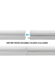 Ucuz Geldi Mutfak Tezgah Altı Aydınlatma Led Bant Armatür 20w 117,5 Cm Beyaz Işık 220v Mutfak Led Tezgah Işığı - 5