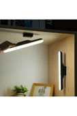Ucuz Geldi Şarjlı Led Işık Mıknatıslı Led Aplik 3 Farklı Işık Şarjlı Martı Ledli Aplik Siyah Cata Led Lamba - 2