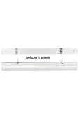 Ucuz Geldi Mutfak Tezgah Altı Aydınlatma Led Bant Armatür 20w 117,5 Cm Beyaz Işık 220v Mutfak Led Tezgah Işığı - 7