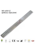 Ucuz Geldi Şarj Edilebilir 90 Ledli Şarjlı Işıldak Cata Tuna 9w Şarjlı Led Işıldak Acil Durum Lambası - 1