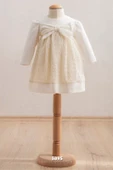 Tongs Baby Bebek Elbise 3895 Ekru thumbnail 1