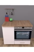 UMGMOBİLYA Ankastre Fırın Ve Ocak Dolabı, Set Üstü Ocak Dolabı, Çok Amaçlı Dolap, Mutfak Dolabı - 3