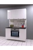 UMGMOBİLYA 140LIK ÜST DOLAPLI ANKASTRE DOLABI, MUTFAK DOLABI, ÇOK AMAÇLI DOLAP - 2