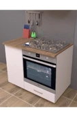 UMGMOBİLYA Ankastre Fırın Ve Ocak Dolabı, Set Üstü Ocak Dolabı, Çok Amaçlı Dolap, Mutfak Dolabı - 2