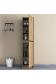 UMGMOBİLYA Patentli Astira Meşe Kulpsuz Boy Dolabı, Mutfak Dolabı, Ayakkabılık, Kiler/Banyo Dolabı, Elbise Dolabı - 3