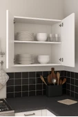 UMGMOBİLYA 70LİK ÜST MODÜL, MUTFAK DOLABI, ÇOK AMAÇLI DOLAP, KİLER DOLABI - 3