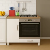 UMGMOBİLYA Ankastre Fırın Ve Ocak Dolabı, Set Üstü Ocak Dolabı, Çok Amaçlı Dolap, Mutfak Dolabı - 3