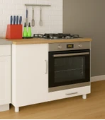 UMGMOBİLYA Ankastre Fırın Ve Ocak Dolabı, Set Üstü Ocak Dolabı, Çok Amaçlı Dolap, Mutfak Dolabı - 4