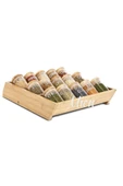 Bambu 3 Katlı Katlanır Ayaklı Baharatlık Standı - 5