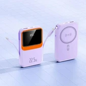 12000 Mah 22.5 W Hızlı Şarjlı 15 W kablosuz Manyetik Powerbank - 3